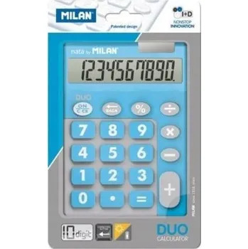 Kalkulačka Kancelářská kalkulačka Milan Kalkulačka 10místná Touch Duo modrá