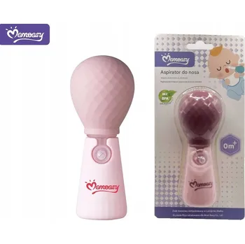 Odsávačka hlenu Silikonová odsávačka hlenů z nosu pro děti a kojence 0M+ Bez BPA