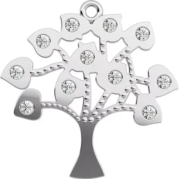 Přívěsek Sára White - strom života z bílého zlata