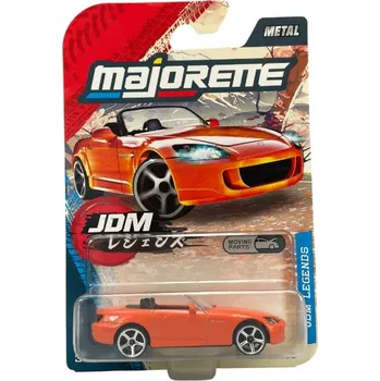 auto na autodráhu MAJORETTE JDM LEGENDS HONDA S2000 ČERVENÁ 1:64 NOVÝ KOVOVÝ MODEL