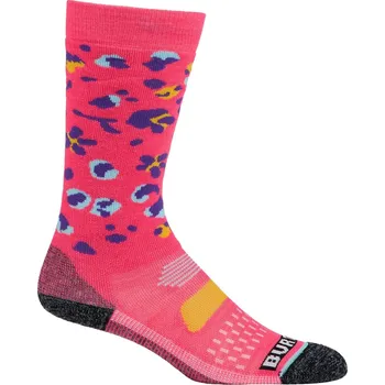 Burton Kids' Performance Midweight Socks - wildcat floral 27-29