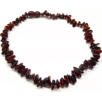 Dětské navlékací korálky Jantarové korálky pro děti - přírodní koňakové