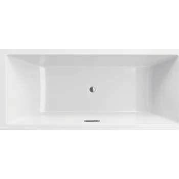 Vana Santech OBDÉLNÍKOVÁ VANA KUBE SHARP, 178x78 cm - SAKUB178-SH + dárek nohy k vaně Santech ZDARMA