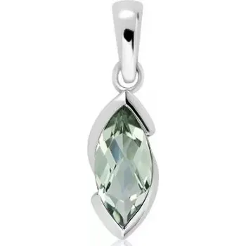 Přívěsek Jovan S Green Amethyst - stříbrný přívěsek se zeleným ametystem