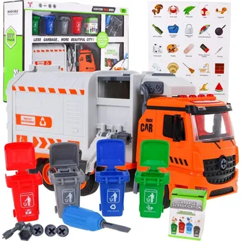 autíčko Mamido Popelářské auto s popelnicemi