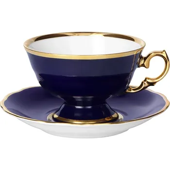 Šálek s podšálkem na čaj Alaska Noc Ćmielów