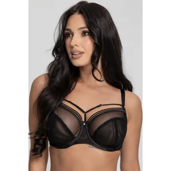 Podprsenka Nevyztužená podprsenka Biggi Pamela Černá 95B