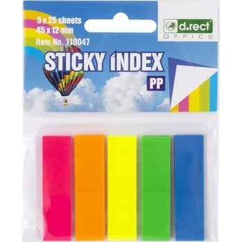 Vrták Plastové kartotéční záložky, D.rect A4, 1 ks