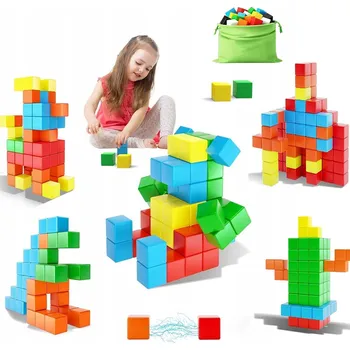 ostatní stavebnice MAGNETICKÉ STAVEBNICE SILNÉ STAVEBNICE 54 KS