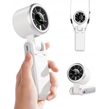 Domácí ventilátor Mini Přenosný USB Ventilátor, tichý, lehký, elegantní, WINDSY Bílý