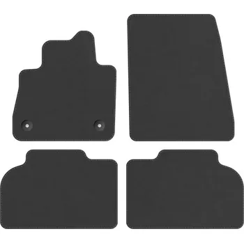 autokoberec Kobercové rohože Edecor velurové 4 ks