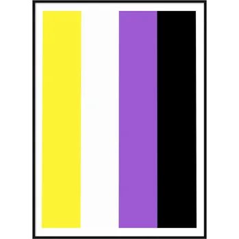 Obraz Plakát LGBT A3 bez rámu 29,7 x 42 cm