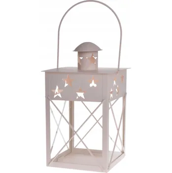 Obraz Lucerna s hvězdičkami krémová