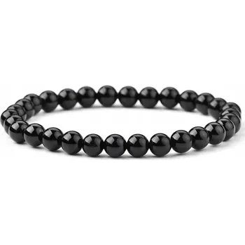 Náramek Náramek z přírodního kamene Turmalín, kuličky 6 mm