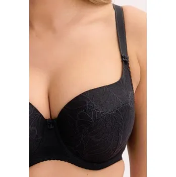 Podprsenka Vyztužená podprsenka Gaia Michaela Černá 70E