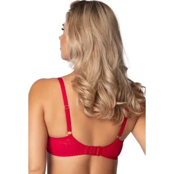 Podprsenka Nevyztužená podprsenka Gaia Zelia Červená 80E