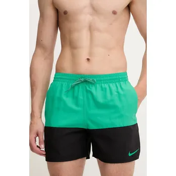 Pánské kraťasy Plavkové šortky Nike Split NESSB451 zelená 77A, vel. XXL
