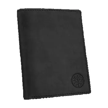 Peněženka Betlewski peněženka z pravé kůže černá - muž