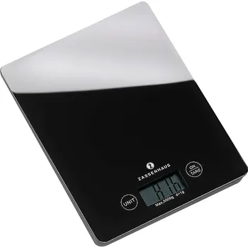 Kuchyňská váha Elektrická kuchyňská váha Zassenhaus černá