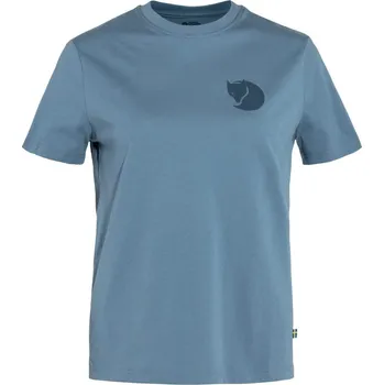 Dámské tričko tričko dámské FJÄLLRÄVEN Fox Boxy Logo Tee W Dawn Blue - M