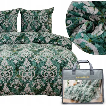 Povlečení Povlečení 160x200 3dílné z mikrovlákna PLUSZOWE zimní chlupaté sada MARTINO