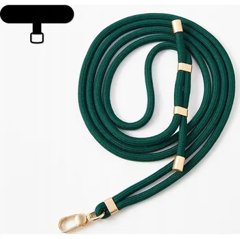 Pouzdro na mobilní telefon Šňůrka na telefon plast zelená