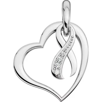 Přívěsek Alexa White Briliant - přívěsek z bílého zlata s brilianty