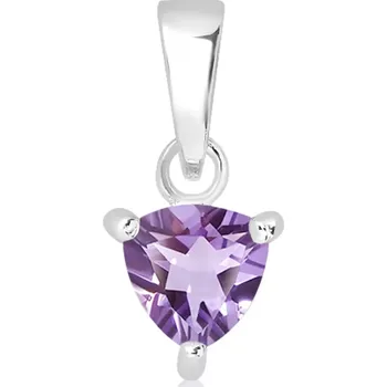 Přívěsek Evander S Ametyst - stříbrný přívěsek s ametystem