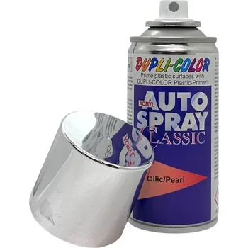 Barva ve spreji Dupli Color Stříbrný chromový efekt ve spreji Barva dekorativní Lesklá 150 ML