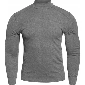 Termoaktivní triko Odlo Active Warm Base Layer s rolákem Steel Grey S