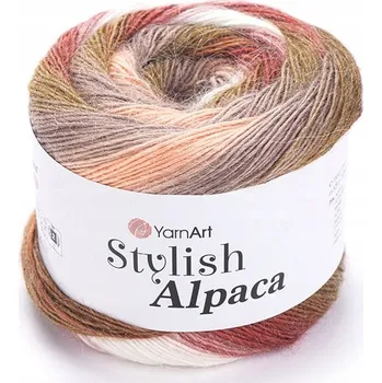 Příze YarnArt Stylish Alpaca 7701 (150 g / 525 m)