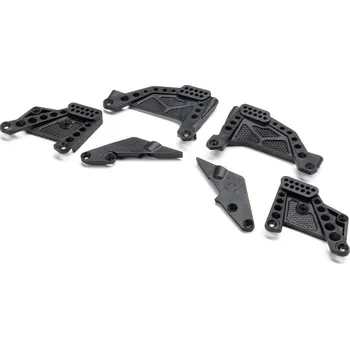 RC náhradní díl Axial věže tlumičů & držáky panhard, přední/zadní: SCX10 III HP