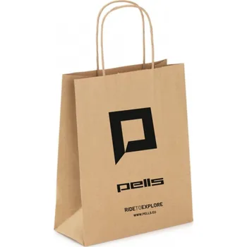Dárková taška Papírová taška s logem Pells - malá
