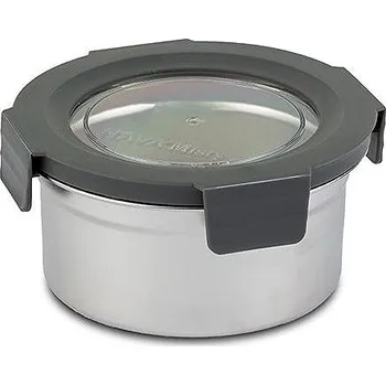 Dóza na potraviny NAVA Greece Kulatá nerezová dóza na potraviny Misty - 550 ml