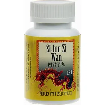 Přírodní produkt TCM BOHEMIA 151 - 100 PILULKA ČTYŘ UŠLECHTILÝCH - SI JUN ZI WAN