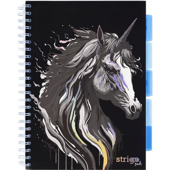 Sešit Sešit A4 s mřížkou Strigo, 100 listů