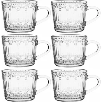 Sada skleněných hrnků Altom Karen 450 ml - 6 ks