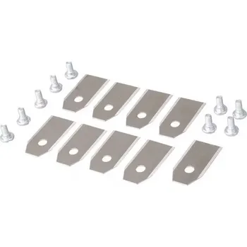 Sada 9 ks čepelí nožů 35 mm průměr 5 mm pro robotické sekačky Husqvarna včetně šroubů