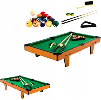 Kulečníkový stůl Kulečníkový stůl Abiko Malý kulečníkový stůl DÁREK Kulečníkové příslušenství Pool vel. 3 ft (cca 90 cm)