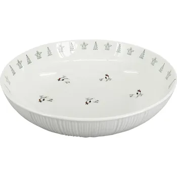 Mísa Croft Advent Berries 22,5cm, zelená/červená