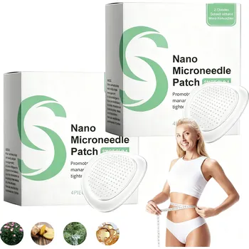 Vrták 2x NÁPLASTI NA HUBNUTÍ SMGT-GLP-1 SLIMMING PATCHES s Nano Mikrojehličkami, 8 kusů