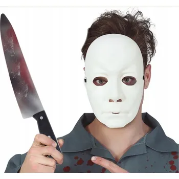 Karnevalová maska Sada Kostým Vrah Jason Maska Nůž Sériový Vrah Horor