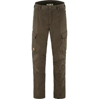 Pánské kalhoty kalhoty zimní pánské FJÄLLRÄVEN Brenner Pro Winter Trousers M Dark Olive - 60