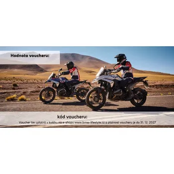 Dárkový potravinový koš Voucher BMW Motorrad Enduro Hodnota: 1000