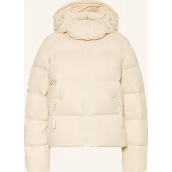 Lacoste Dámská Péřová Bunda S Odnímatelnou Kapucí, režná, 38