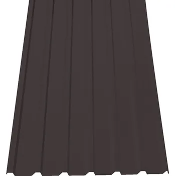 Stavební materiál Satjam Trapezový plech SAT 18 NP polyester 0,5 tmavě hnědá RAL8019 (RR32)