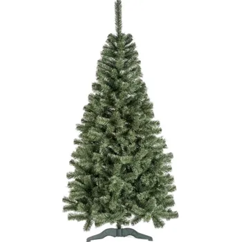 Vánoční stromek Umělý vánoční stromeček jedle se stojanem 250 cm Zelený