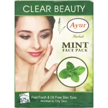 Pleťová maska Pleťová maska Máta Ayur 100g