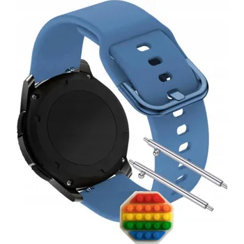 Pouzdro na mobilní telefon Řemínek Řemínek pro IOWODO R3PRO, Silikonový Modrý Smyčka, nastavitelný