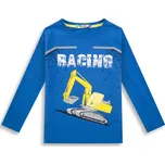 Chlapecké tričko modré Kugo M0211 Velikost: 110